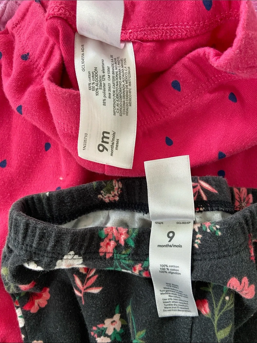Baby Girls mix set - 17 pieces, onesies, pants, sweatshirts - Picture 12 of 14